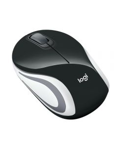 Mini Mouse sem Fio USB para Notebook Logitech M187 Preto