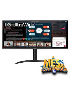 Monitor LG 34” LED IPS  - Ultra Wide - Full HD - 34WP550