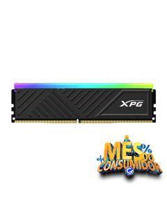 Memória 8GB XPG Spectrix D35G RGB 8GB DDR4 3200 Mhz - AX4U32008G16A-SBKD35G | XPG Adata Oficial