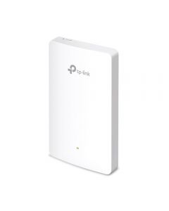 Access Point Corporativo TP-Link EAP615-Wall Omada Parede 40 Clientes Wi-Fi 6 AX1800 Dual Band 2,4/5Ghz Gigabit