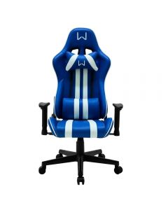 Cadeira Gamer Multi Warrior Sense Viper 130kg Couro Sintético PU- Azul
