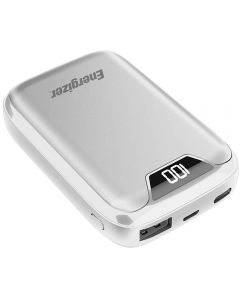 Carregador Portátil  Power Bank 10.000MAH USB+USB-C Branco Energizer