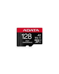 Cartão de Memória Adata High Endurance 128GB UHS-I Class 30 MicroSDXC/SDHC - AUSDX128GUI3V30SHA2-RA1