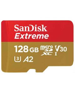 Cartão de Memória SanDisk Extreme UHS-I MicroSDXC 128GB - SDSQXAA-128G-GN6MA