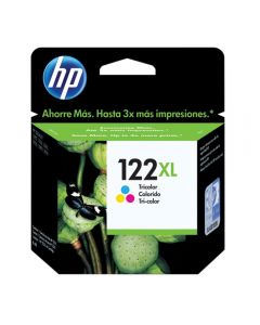 Cartucho de Tinta HP 122XL Colorido - CH564HB