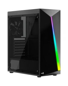 Gabinete Gamer Aerocool Shard RGB - Preto