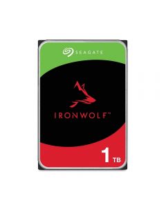 HD NAS Seagate 1TB IronWolf SATA 6GBps 5400RPM 256MB 3.5" Interno - ST1000VN008