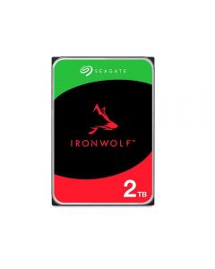 HD NAS Seagate 2TB IronWolf SATA 6GBps 5400RPM 256MB 3.5" Interno - ST2000VN003