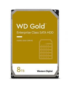HD Servidor WD 8TB Gold SATA 6GBps 7200RPM 256MB 3.5" Western Digital - WD8004FRYZ