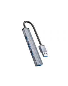 Hub Orico 4 Portas USB 3.0 Alumínio - AH-A13-GY