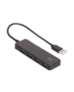 Hub USB 2.0 Multi AC443 4 Portas 480Mbps - Preto