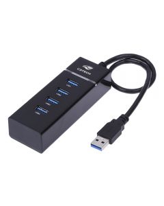 Hub USB C3Tech HU-300BK 4 Portas - Preto