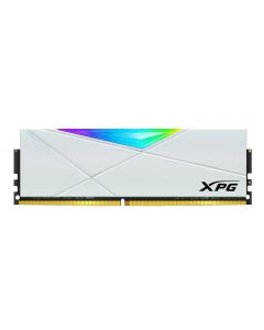 Memória Desktop Gamer XPG Spectrix D50 RGB 8GB DDR4 3200Mhz Branco - AX4U32008G16A-SW50 - ADATA Oficial