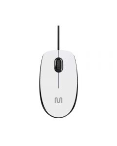 Mouse Multi MF400 12000 DPI USB 3 Botões Branco - MO389