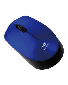 Mouse C3Tech Wireless M-W17BL Óptico 1200 DPI C/Pilha - Azul