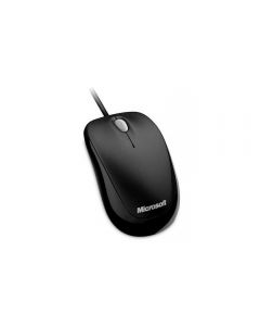 Mouse Microsoft USB Compact Wired 500 Preto - U81-00010