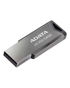 Pendrive 64GB Adata UV350 USB 3.2 Metal - AUV350-64G-RBK | Adata Oficial