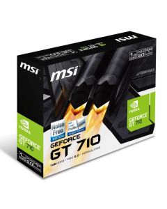 Placa de Vídeo NVIDIA MSI GT 710 1GB DDR3 64 Bits LP - 912-V809-3257