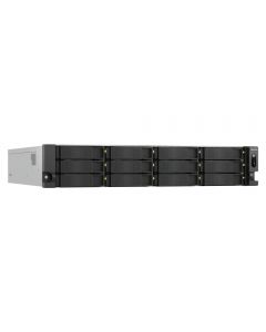 Storage QNAP TS-h1277AXU-RP-R7-32 AMD Ryzen 7 7000 32GB DDR5 10GbE 12 Baias PCIe Gen4 USB 3.2 Rack 2U - QNAP Oficial 