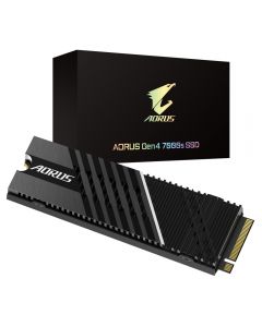 SSD Gigabyte Aorus Gen4 7000s 1TB M.2 2280 c/ dissipador - GP-AG70S1TB